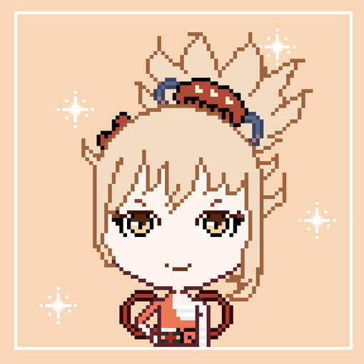 Pixel Art - Yoimiya